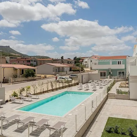Sm Coghinas - Duplex With Pool View Near Beaches Διαμέρισμα *